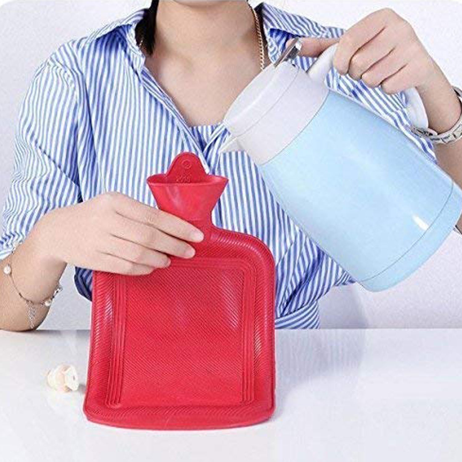 Rubber heating pad for small size pain relief. Rubber heating pad for small size pain relief.